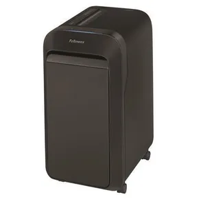 Aktenvernichter „Microshred LX221“, schwarz, Kreuzschliff, 18 Blatt, FELLOWES